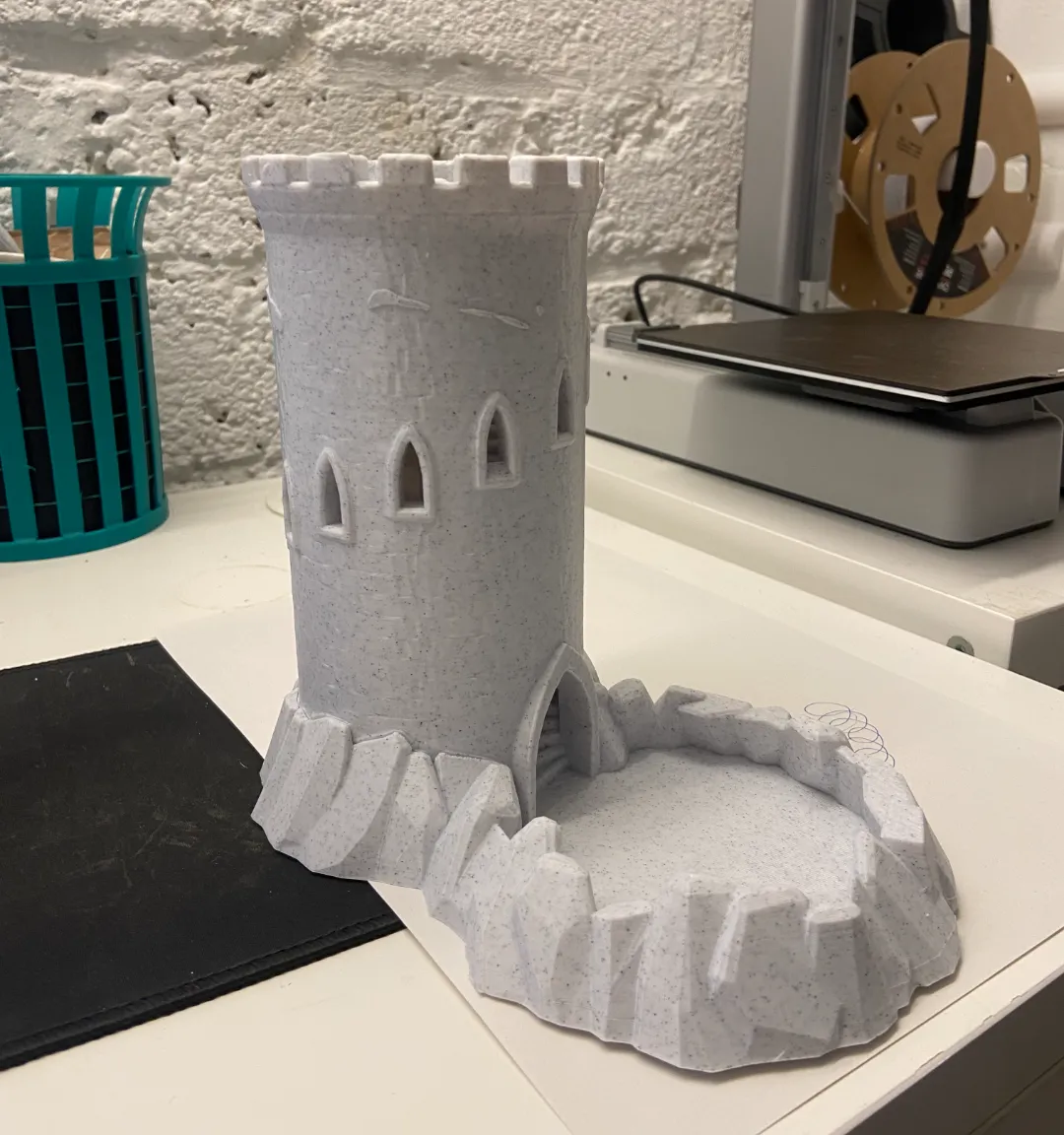 Castle Dice Tower Mini with out Supports - Board Games, in stock in India
