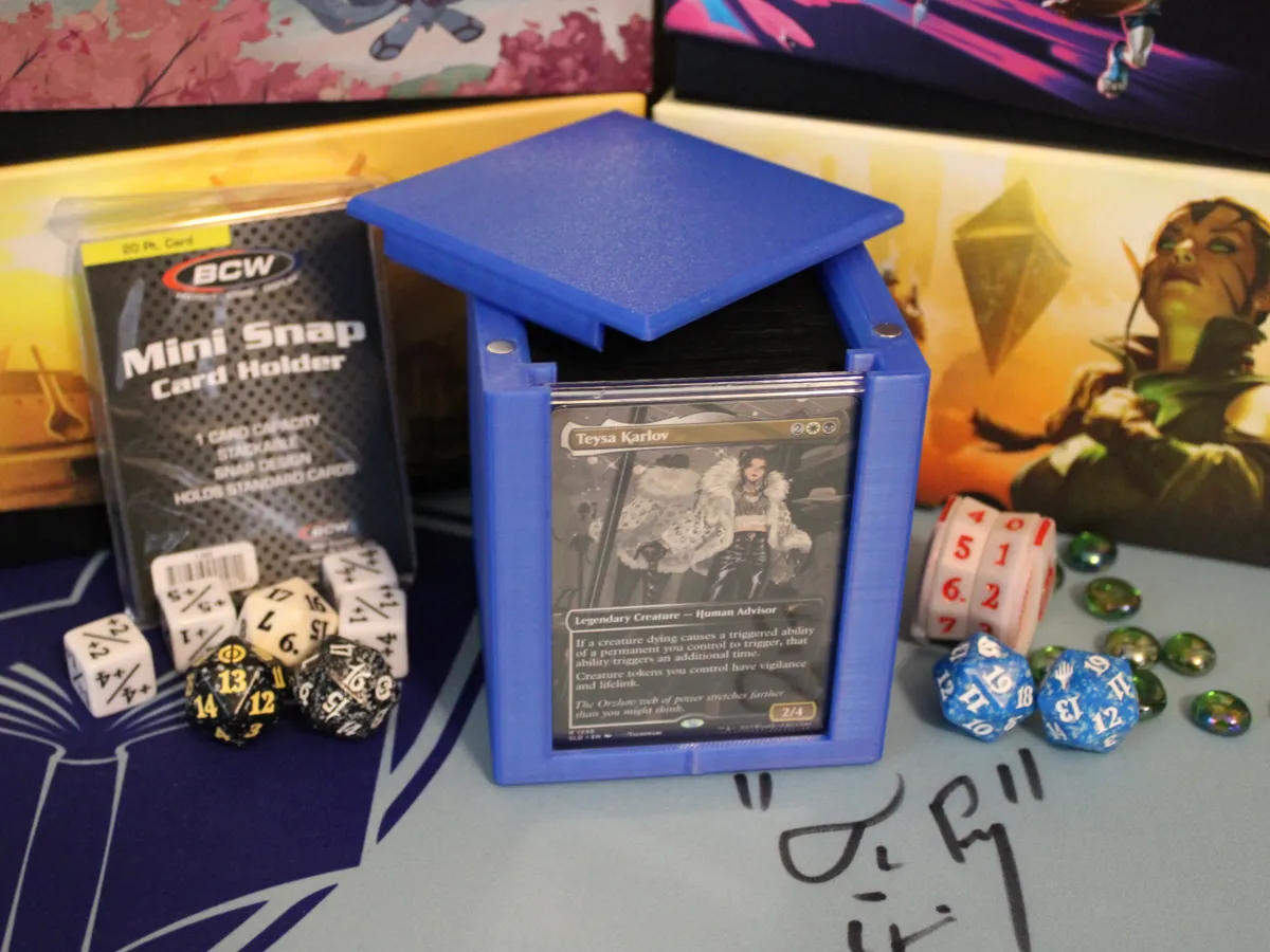 MTG EDH Commander Showcase Deck Box - Base Model - Other Hobby & DIY, in stock in India