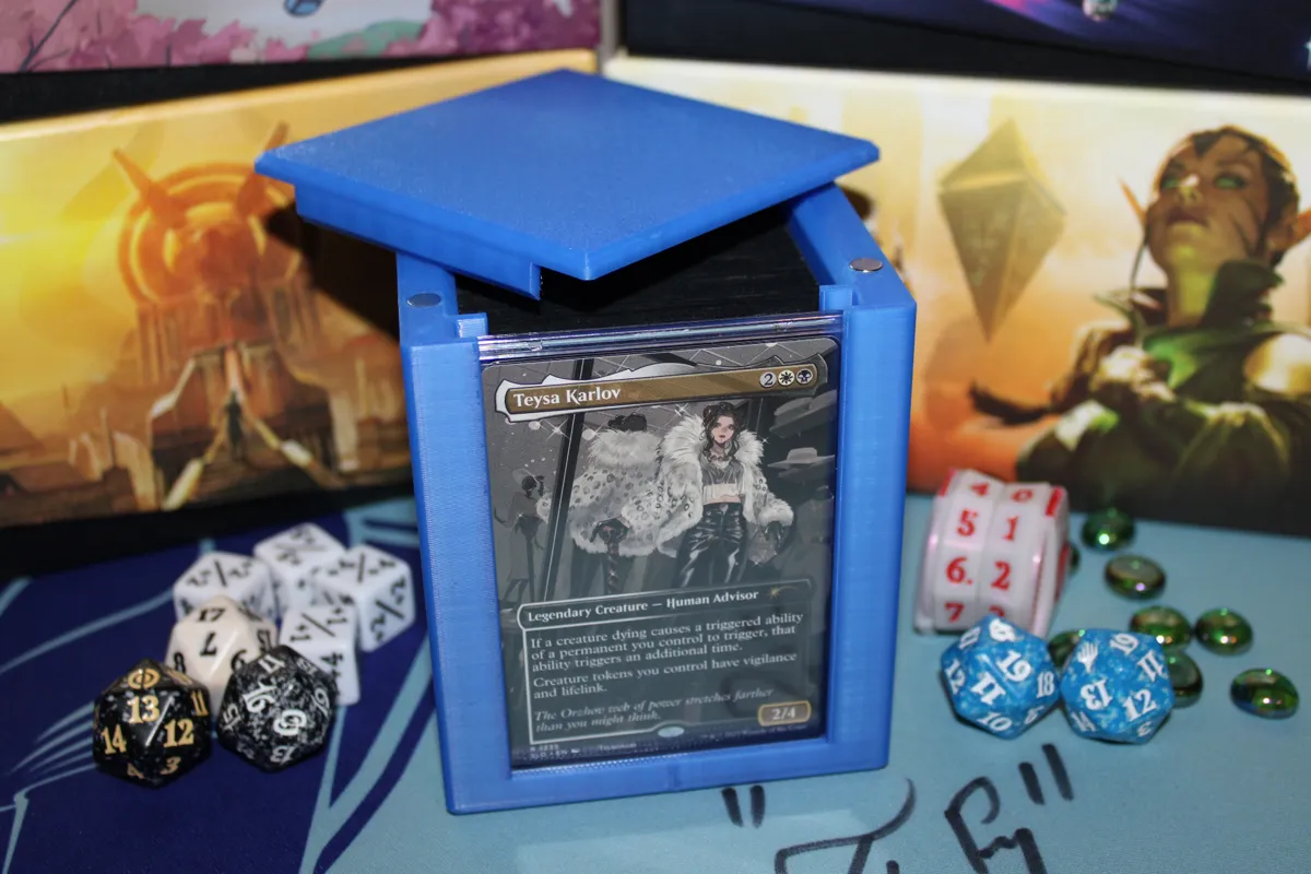 MTG EDH Commander Showcase Deck Box - Base Model, photo 2 of 4 - MTG EDH Commander Showcase Deck Box - Base Model Hobby & DIY