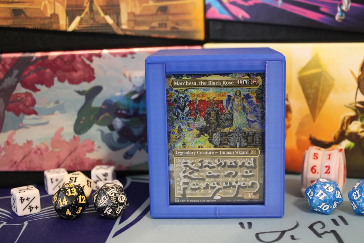 MTG EDH Commander Showcase Deck Box - Base Model, photo 3 of 4 - MTG EDH Commander Showcase Deck Box - Base Model Hobby & DIY