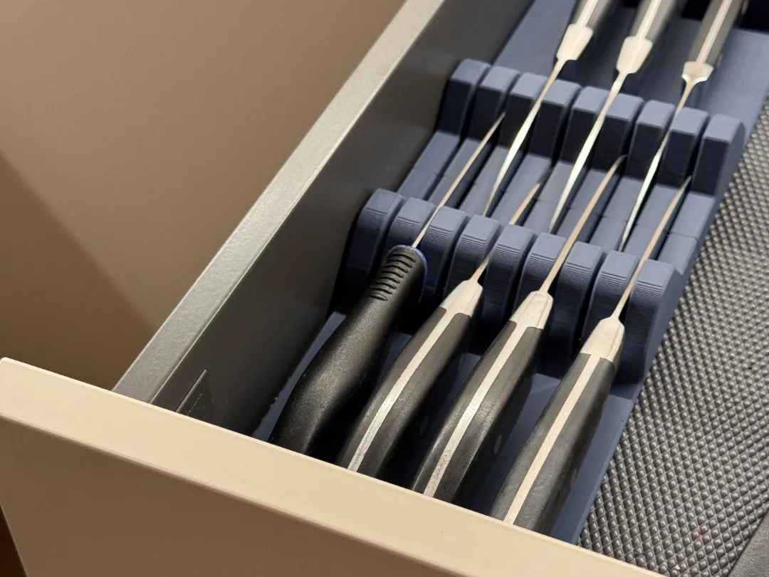 Schubladen-Messerblock für 8 Messer - Mini Drawers & Drawer Units, in stock