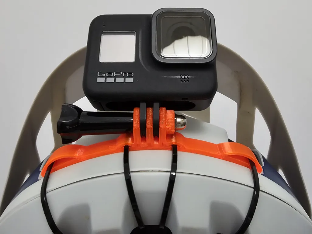 GoPro mount for MTB FOX helmet