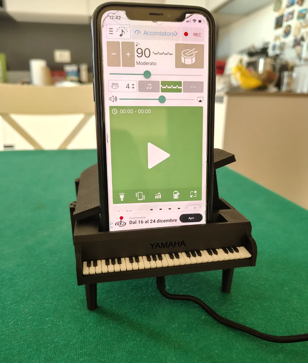 Grand Piano Phone Holder - Gadgets, in stock in India