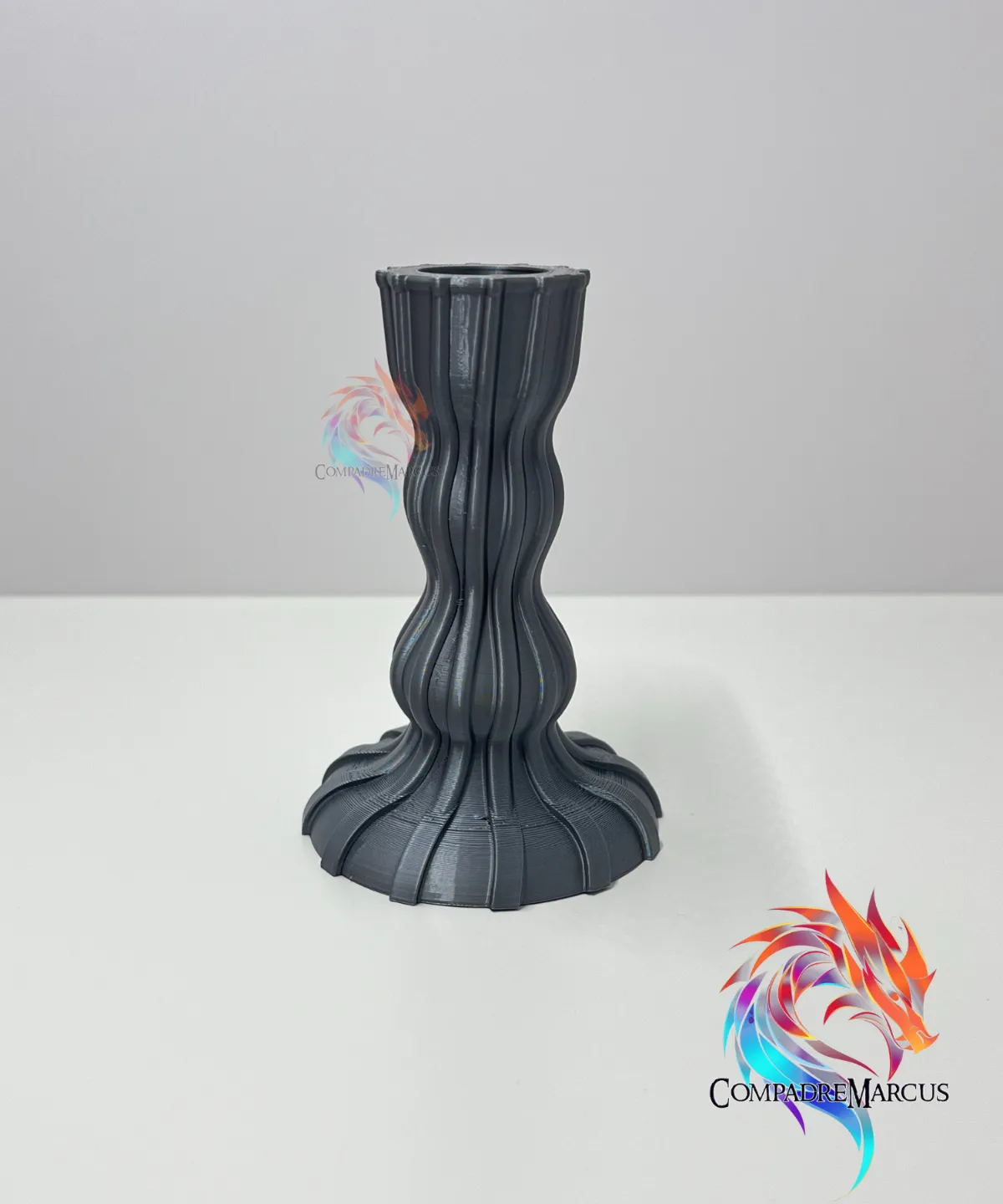 Modern candle holder set of 2, photo 4 of 4 - Modern candle holder set of 2 Home Decor Items