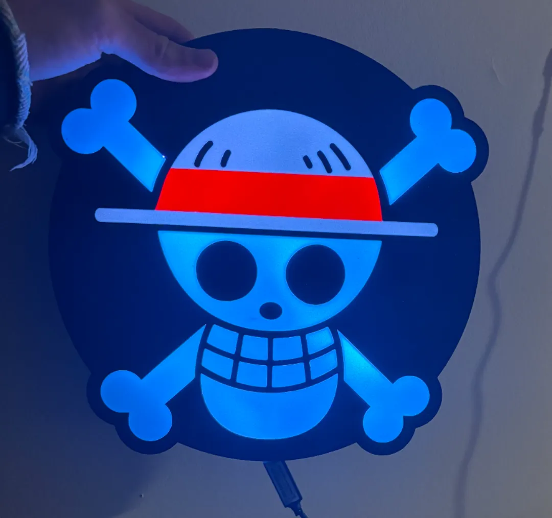 One Piece, Straw Hat Pirates LED Light Box - Anime Light Boxes, in stock in India