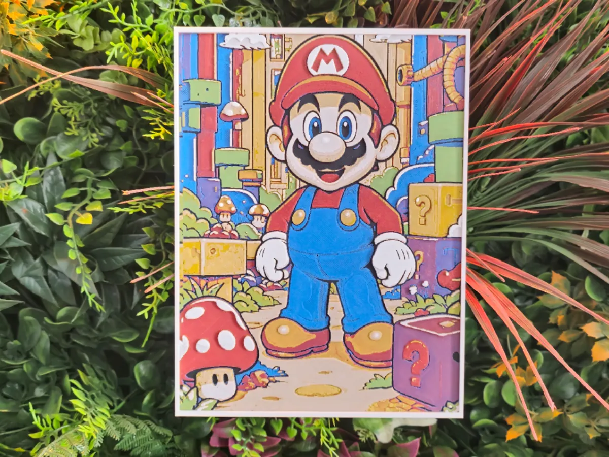 Hueforge Mario