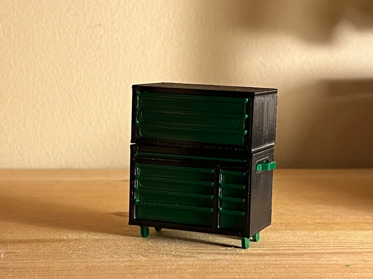 1/18th Scale Toolbox Top Section