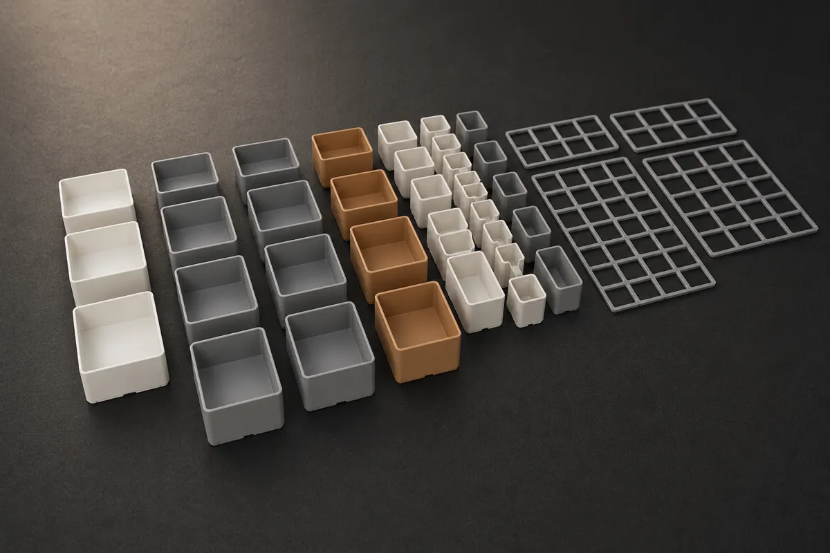 Ultimate gridfinity drawer configurator, photo 3 of 4 - Ultimate gridfinity drawer configurator Storage & Organisation