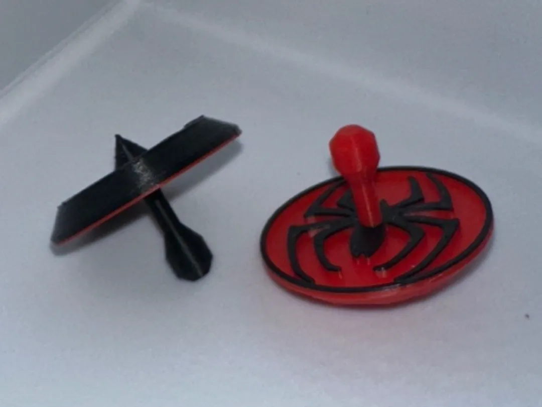 Spiderman Spinning Tops