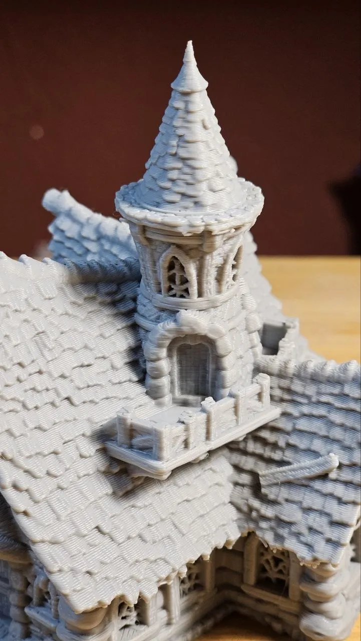 Medieval Fantasy House - Magical Cottage Dioramas, photo 3 of 4 - Medieval Fantasy House - Magical Cottage Dioramas Figurines & Collectibles