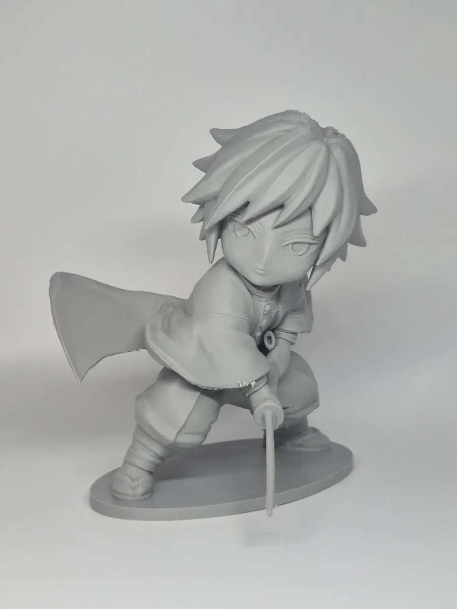 Kimetsu no Yaiba -Giyu Tomioka Chibi, photo 2 of 3 - Kimetsu no Yaiba -Giyu Tomioka Chibi Art