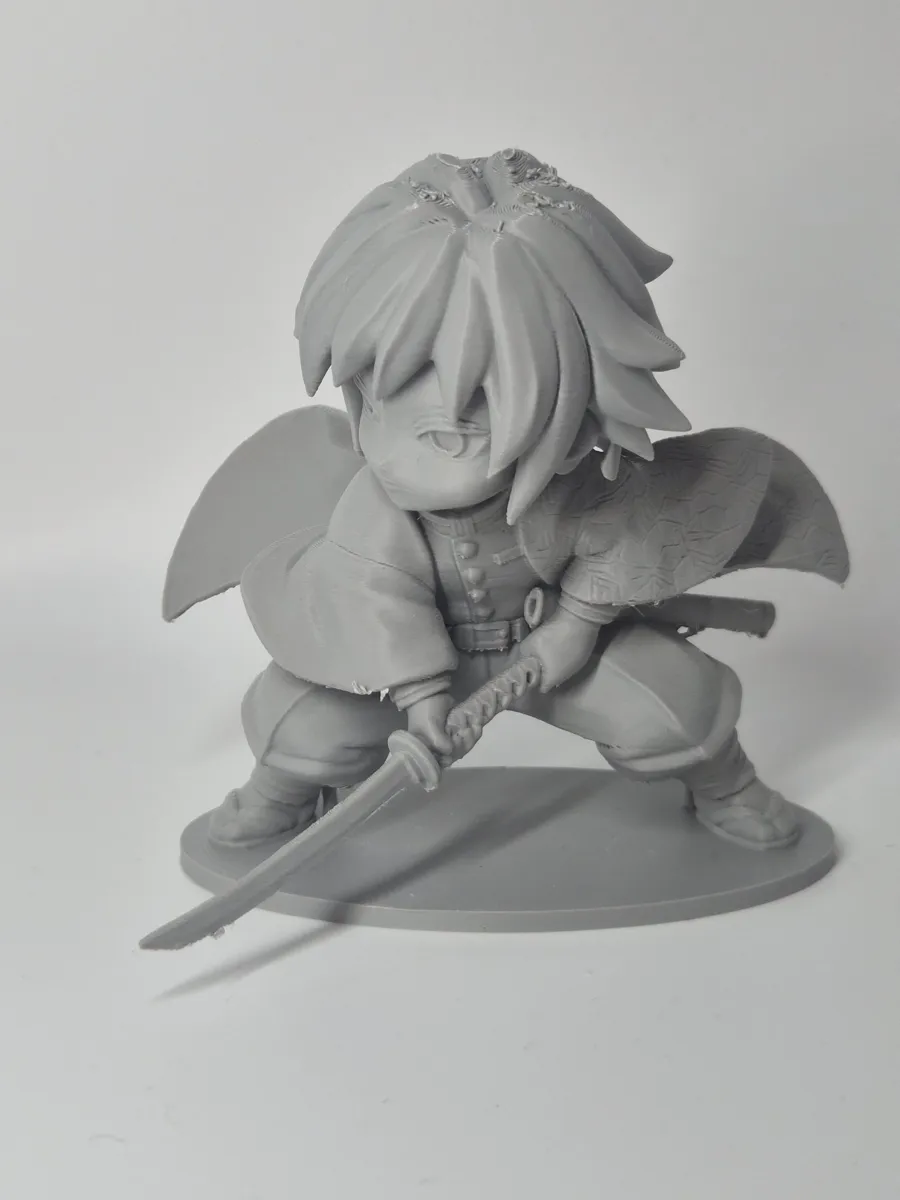 Kimetsu no Yaiba -Giyu Tomioka Chibi, photo 3 of 3 - Kimetsu no Yaiba -Giyu Tomioka Chibi Art