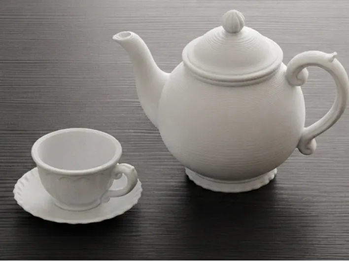 Teapot and Cup Miniature
