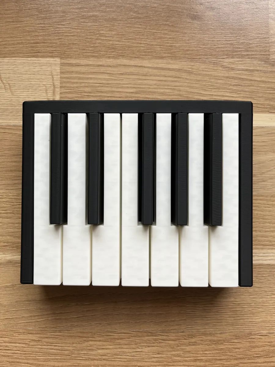 Magnetic Piano Key Rack !) Schlüsselbrett, photo 4 of 4 - Magnetic Piano Key Rack !) Schlüsselbrett Household