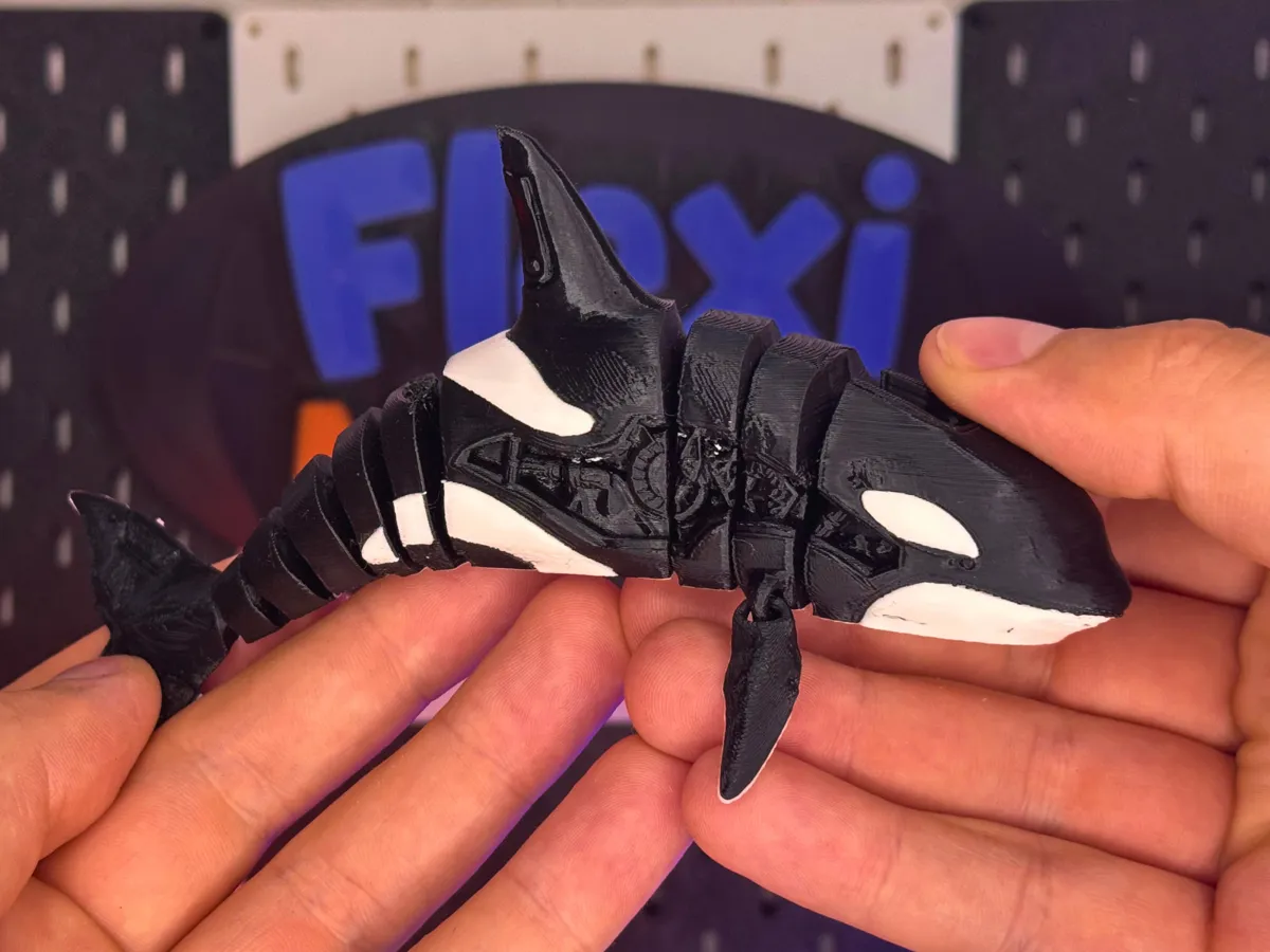 Flexi Robo Orca, Articulated Robot - Articulated Sea Creatures, in stock