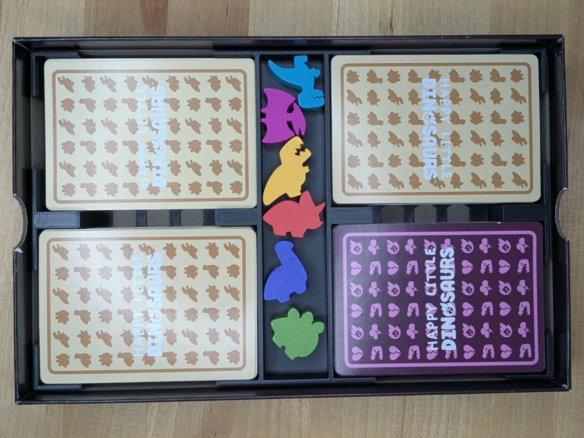 Happy Little Dinosaurs + 3 Erweiterungen Insert - Board Games, in stock in India