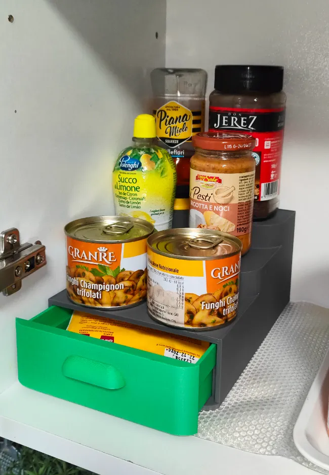 drawer kitchen organizer shelf