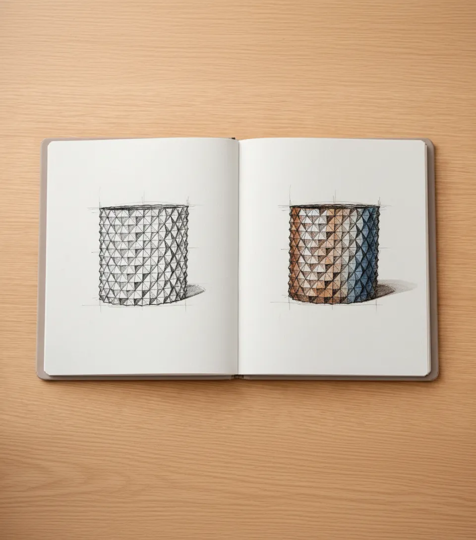 Knurled Vase / Planter, photo 4 of 4 - Planters & Plant Pots, gardening