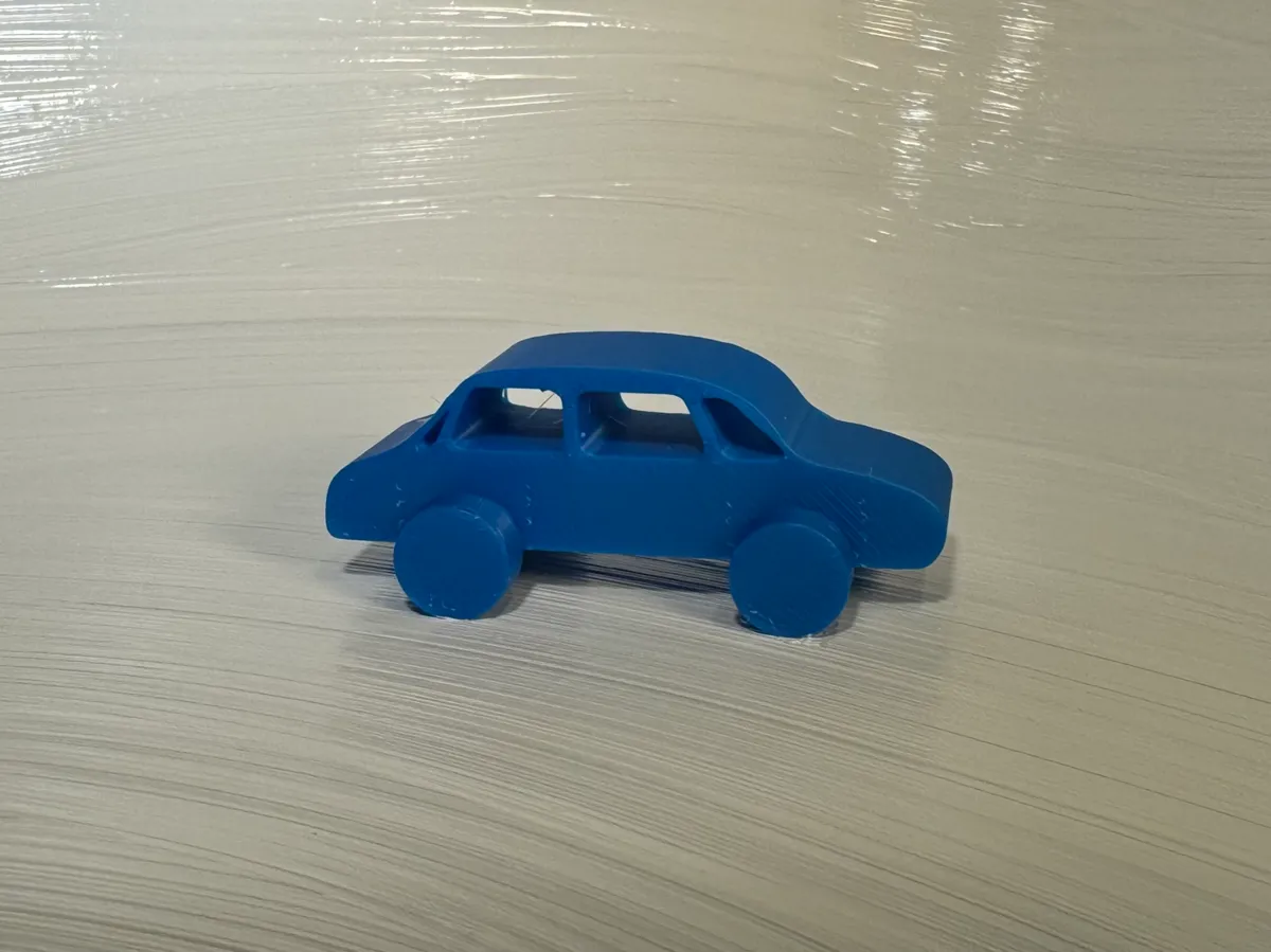 Simple Toy Car with Rotating Wheels, photo 2 of 3 - Simple Toy Car with Rotating Wheels Kids & Baby