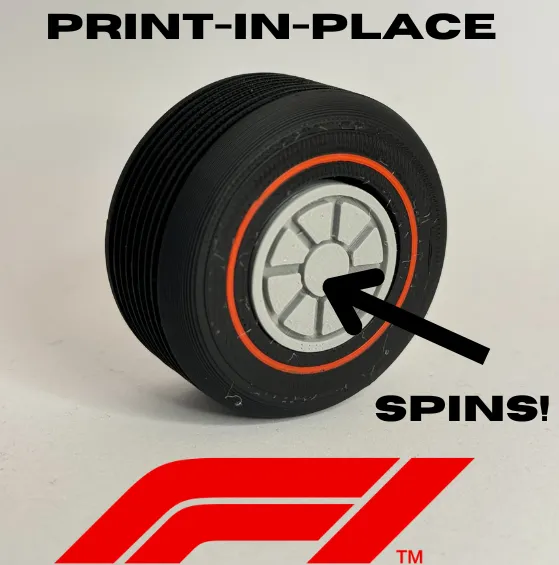 Spinning F1 Wheel Fidget Toy - Vehicles, in stock in India