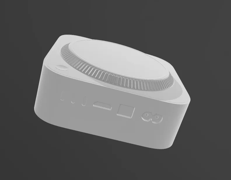 Mac Mini 2024 M4 size, photo 2 of 2 - Mac Mini 2024 M4 size Mobile & Device Accessories