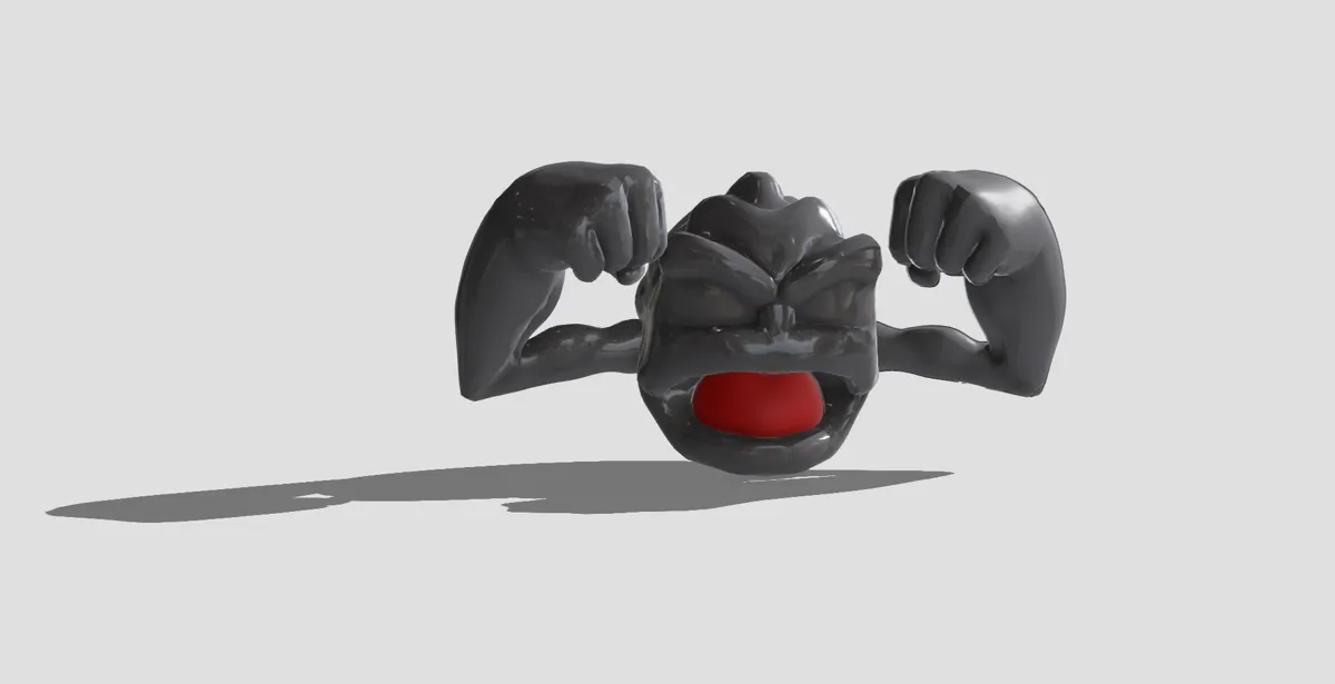 Geodude Pokemon Universal Phone Stand, photo 3 of 4 - Geodude Pokemon Universal Phone Stand Mobile & Device Accessories