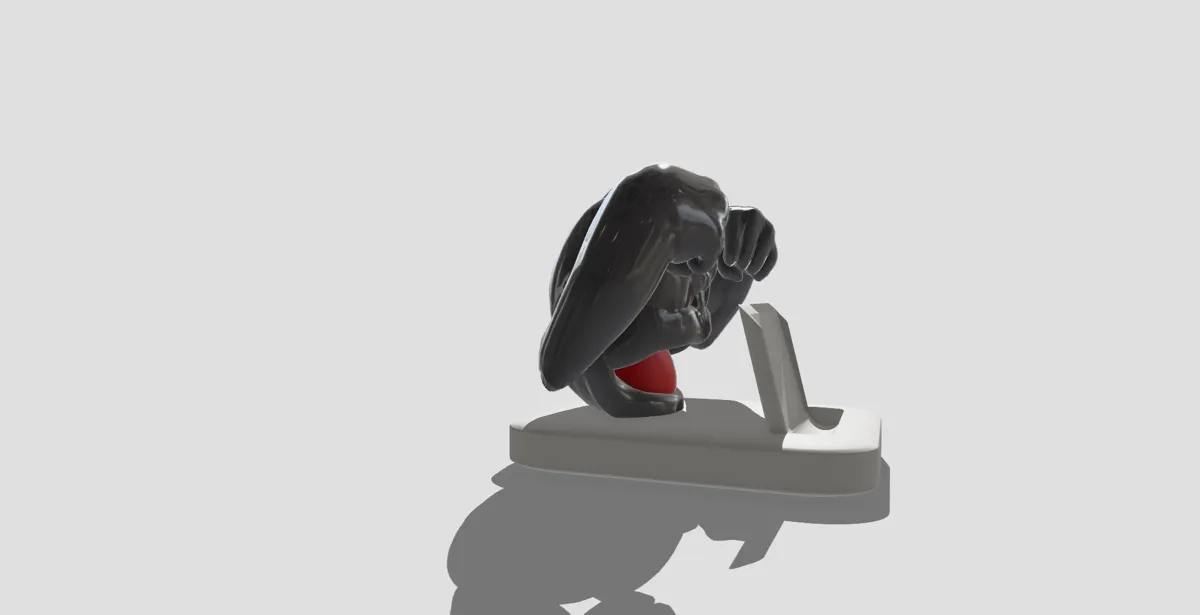 Geodude Pokemon Universal Phone Stand, photo 4 of 4 - Geodude Pokemon Universal Phone Stand Mobile & Device Accessories