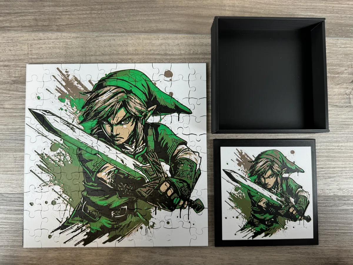 Link Master Sword - Puzzle & Box Lid, photo 2 of 4 - Link Master Sword - Puzzle & Box Lid Toys & Games