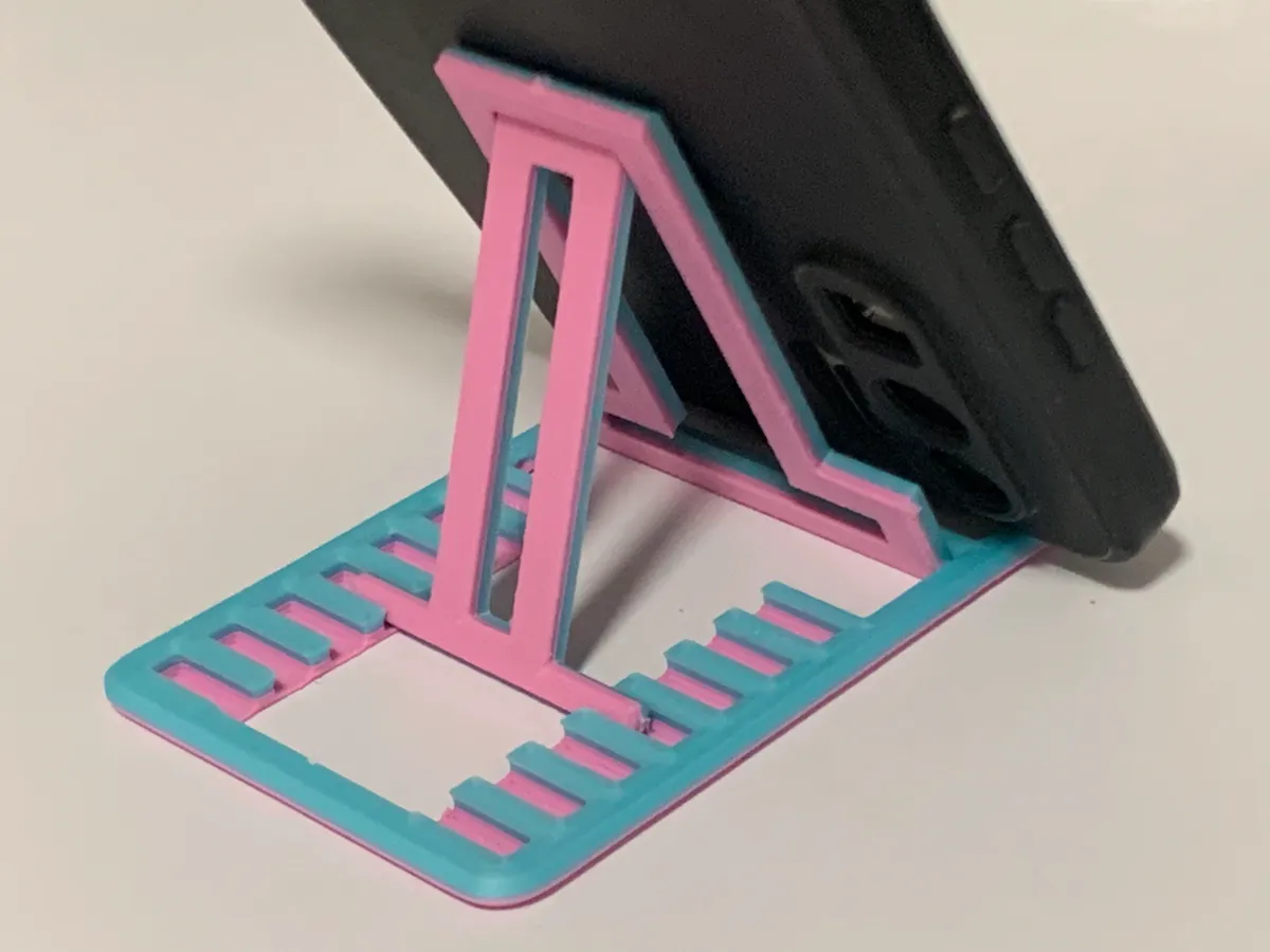 Card Sized Foldable Phone Stand, photo 2 of 4 - Card Sized Foldable Phone Stand Tools