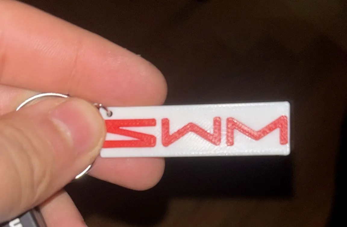 SWM keychayn (NEW LOGO), photo 2 of 2 - SWM keychayn (NEW LOGO) Hobby & DIY