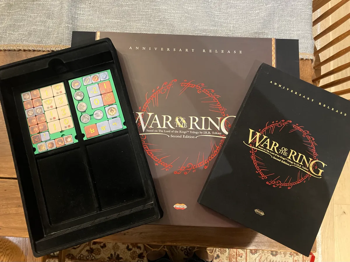 War of the Ring AE Boardgame Insert + LoME + KoME - Board Game Inserts & Organisers, in stock