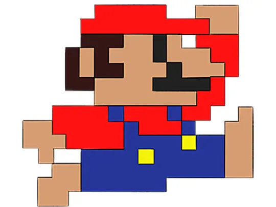 Mario Pixel Jump - Pixel Puzzles, in stock in India
