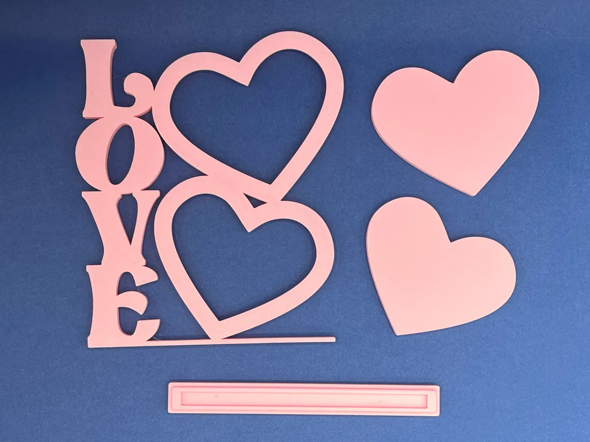 Love Photo Frame for Two Photos Valentine's Gift, photo 3 of 3 - Love Photo Frame for Two Photos Valentine's Gift Home Decor Items