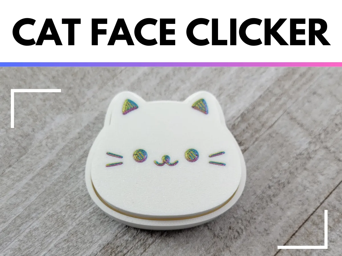 Cat Face Fidget Clicker