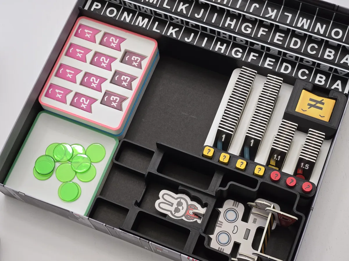 Bomb Busters - UNLOCKED - Organizer Insert, photo 4 of 4 - Bomb Busters - UNLOCKED - Organizer Insert Storage & Organisation