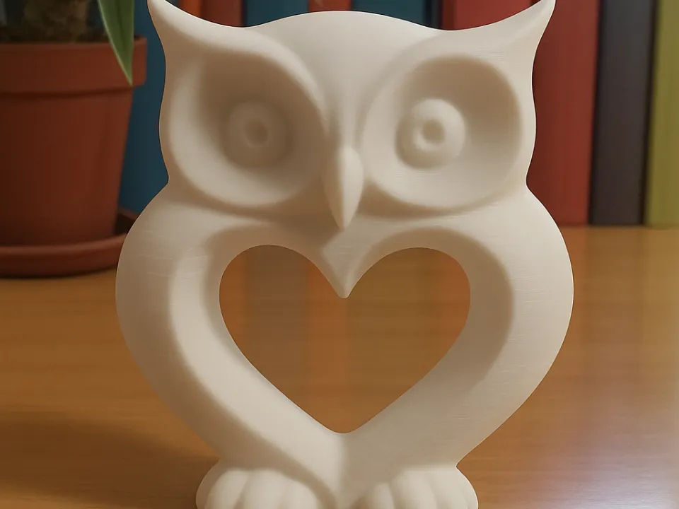 Heart of Wisdom Owl