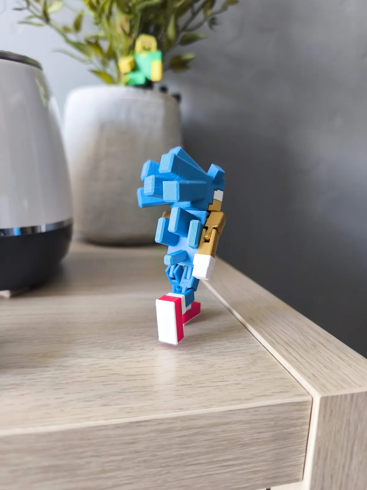 Sonic the Hedgehog - Minecraft Style, photo 4 of 4 - Sonic the Hedgehog - Minecraft Style Figurines & Collectibles