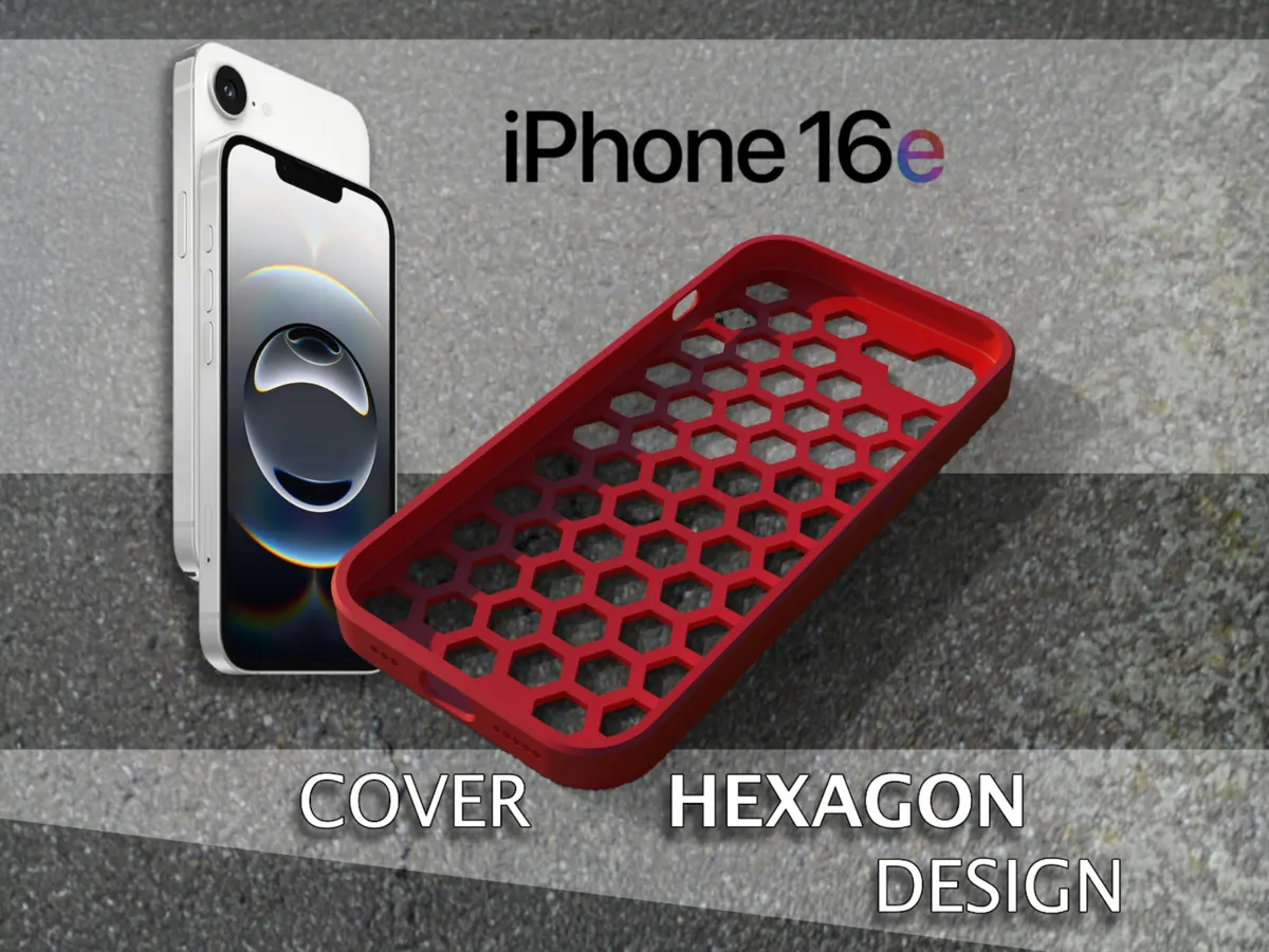 iPhone 16e Hexagon Cover
