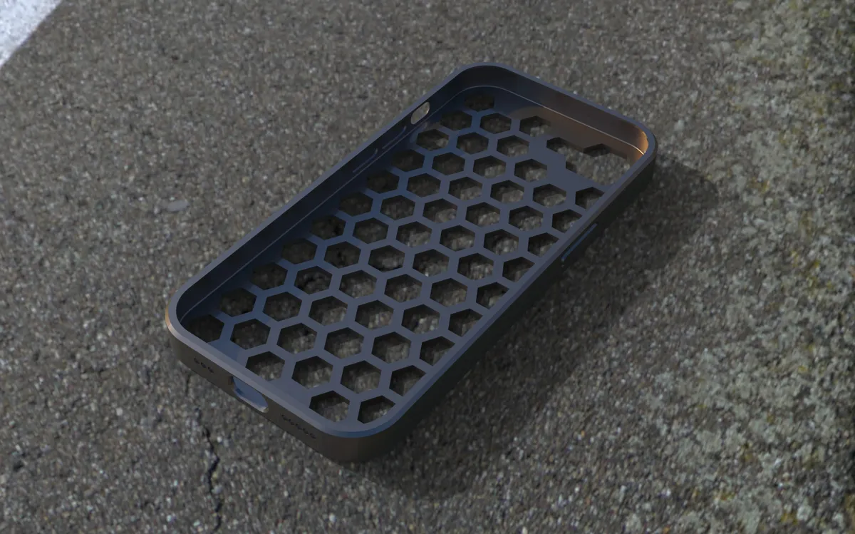 iPhone 16e Hexagon Cover, photo 4 of 4 - iPhone 16e Hexagon Cover Mobile & Device Accessories