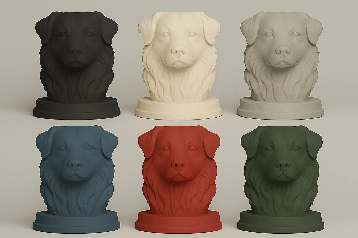 Australian Shepherd, Dog Bust, photo 3 of 4 - Australian Shepherd, Dog Bust Figurines & Collectibles