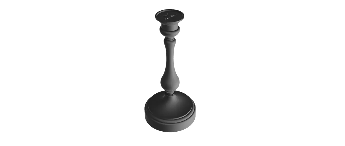 Candle Holder Pillar Candle