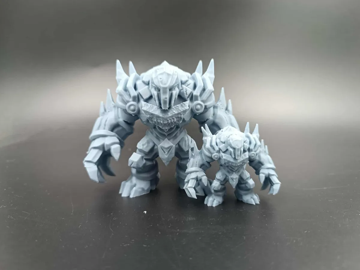 Armored Battle Troll/Orc - RPG Miniature - TTRPG