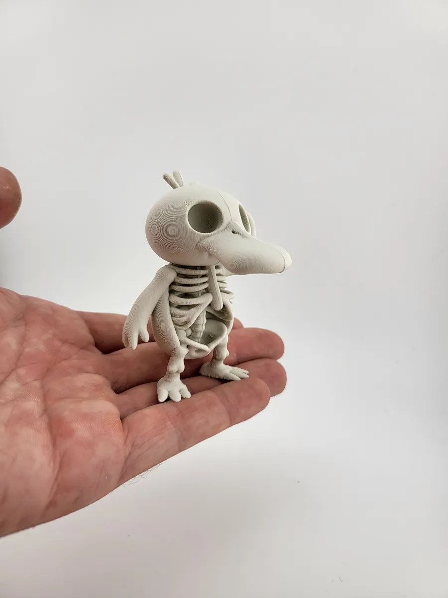 Psyduck Skeleton Figure Kawaii Pokémon Style cute, photo 4 of 4 - Psyduck Skeleton Figure Kawaii Pokémon Style cute Figurines & Collectibles