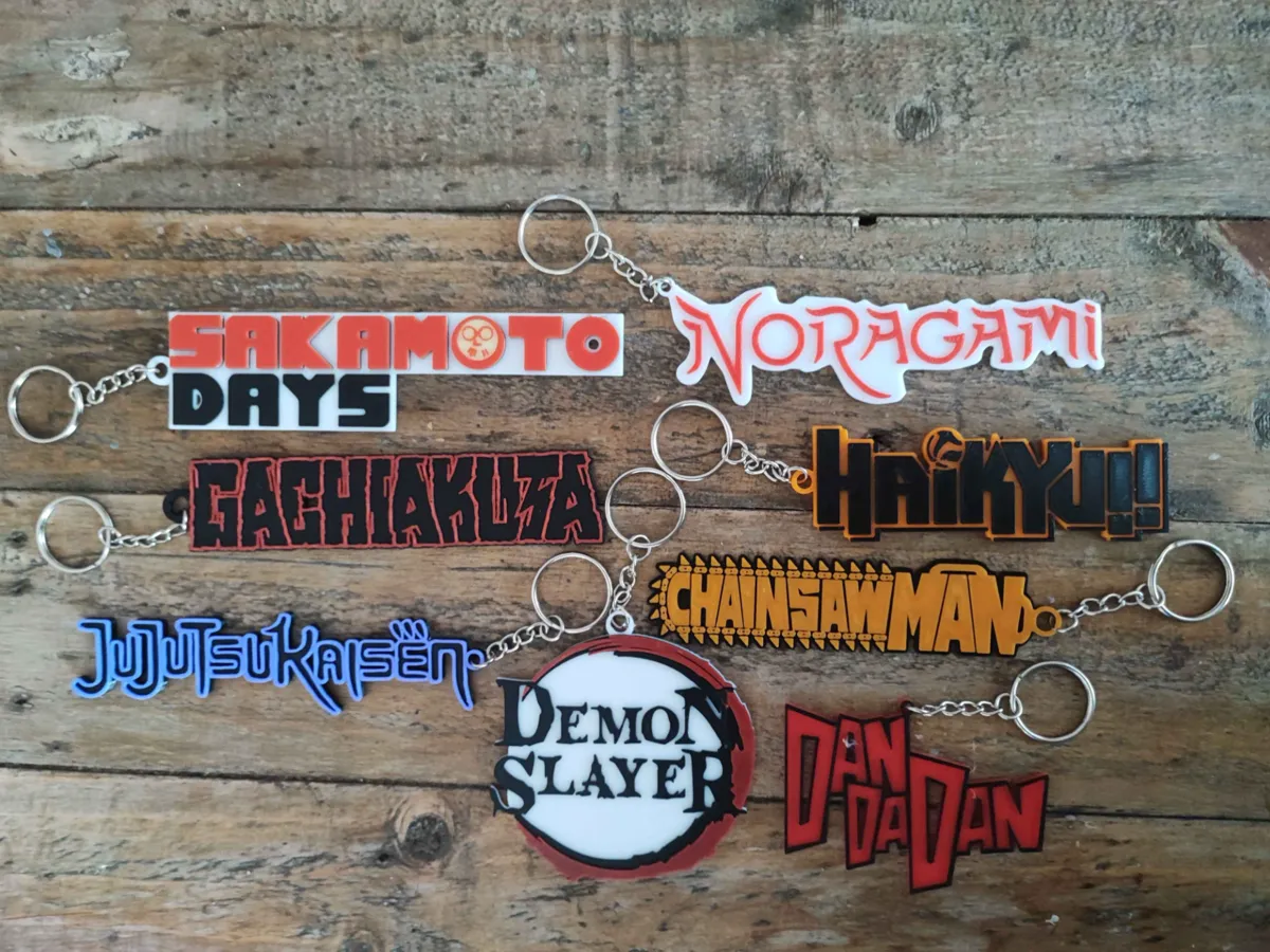 ANIME Keychains from New Gen Shonen