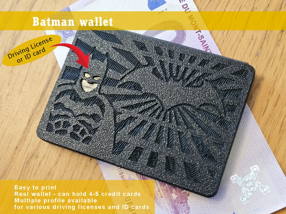 Batman multipass wallet