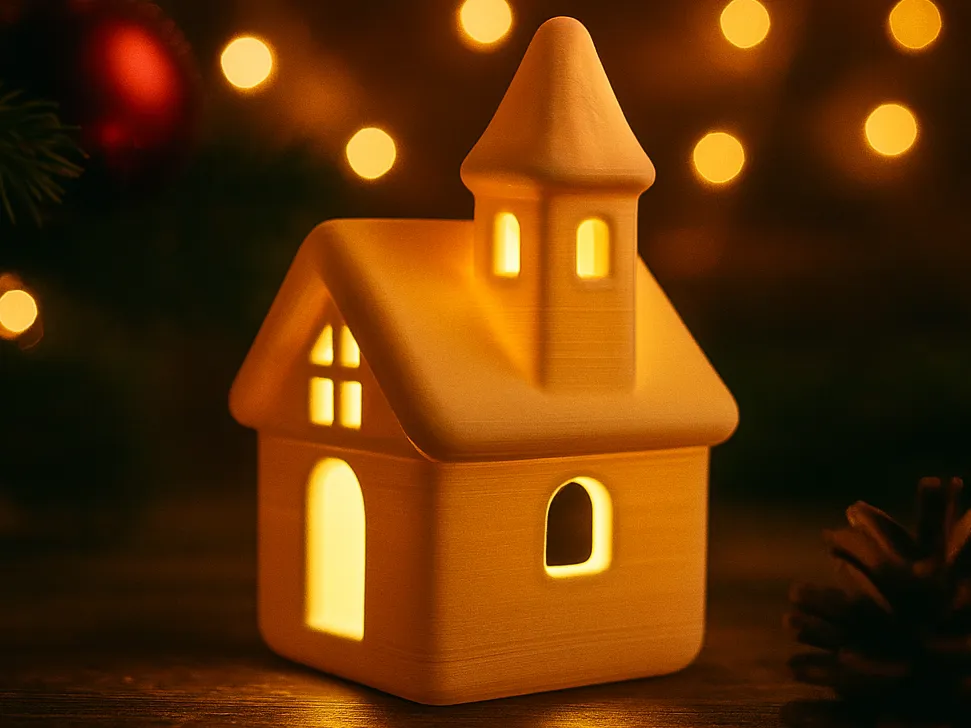 Christmas Candle House