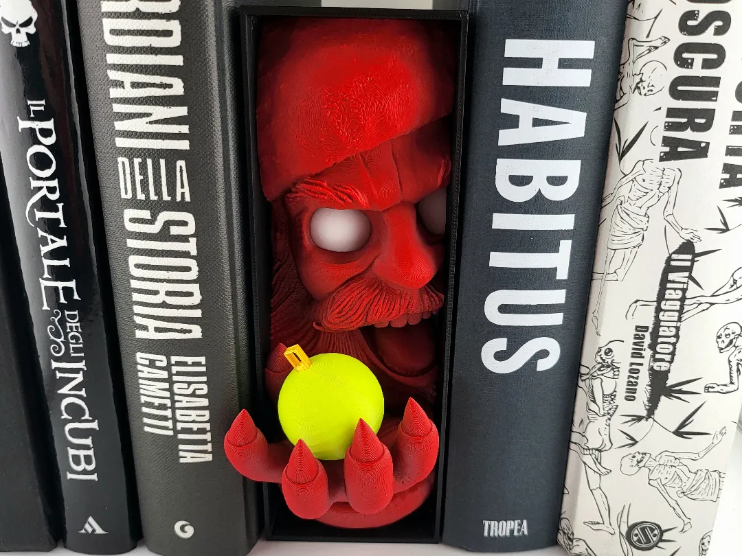 Evil Santa Book Nook - Christmas Guardian