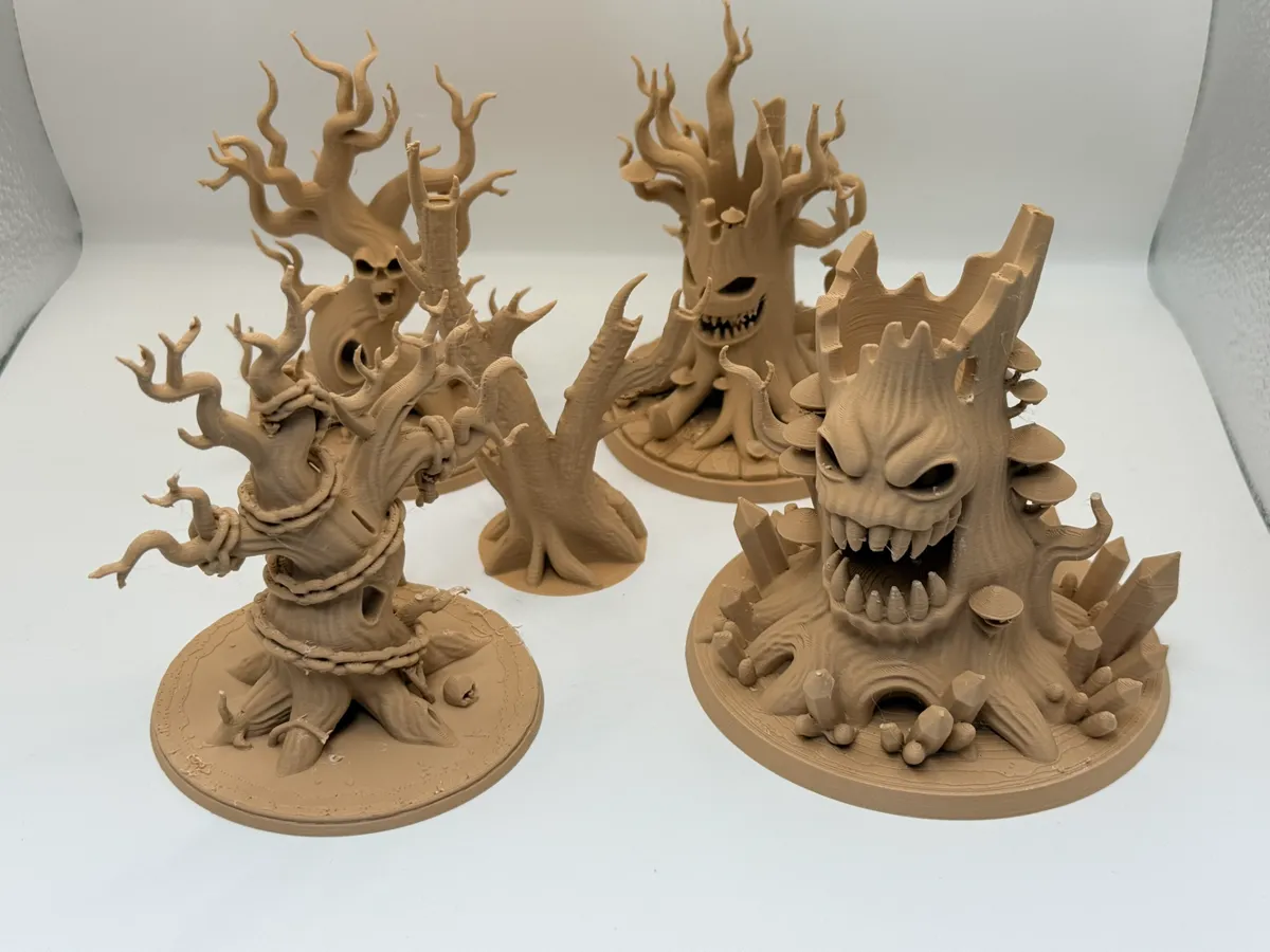 Haunted Forest: 5 Cursed Tree Treants for D&D