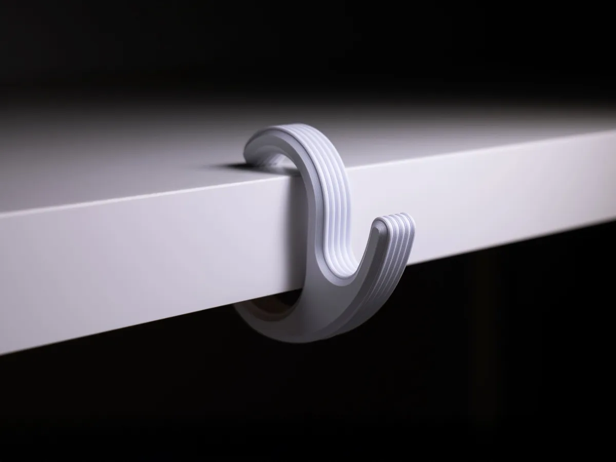 Universal Table Hanger | Bag Hanger | Desk Hook, photo 3 of 4 - Universal Table Hanger | Bag Hanger | Desk Hook Storage & Organisation