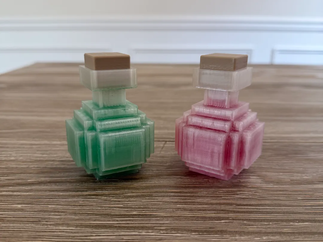 Minecraft potion bottle